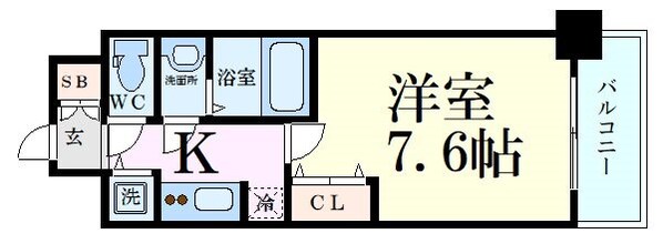 サムティ福島ＰＯＲＴＡの物件間取画像